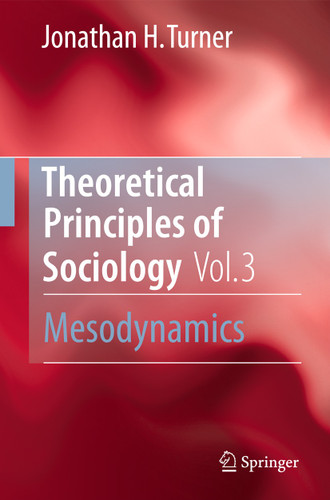 Theoretical Principles of Sociology, Volume 3: Mesodynamics book cover by Jonathan H. Turner