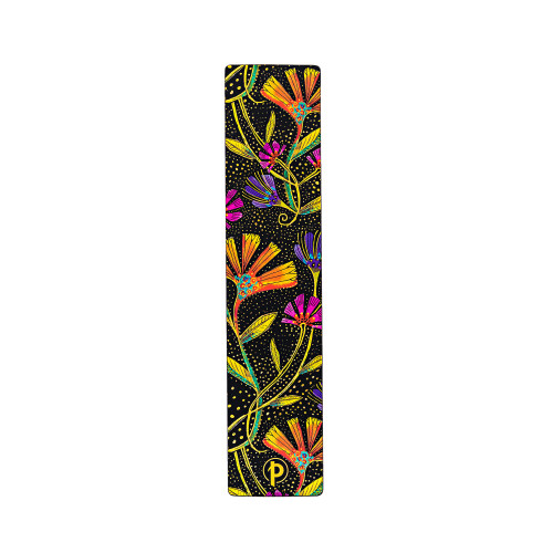 Wild Flowers Bookmark, Laurel Burch Collection by Paperblanks (Playful Creations): Wild Flowers Playful Creations Bookmark Bookmarks book cover by 