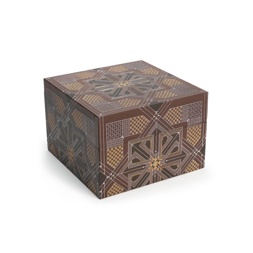 Paperblanks | Dhyana | Kirikane Collection | Memento Box | Square Ultra book cover by 