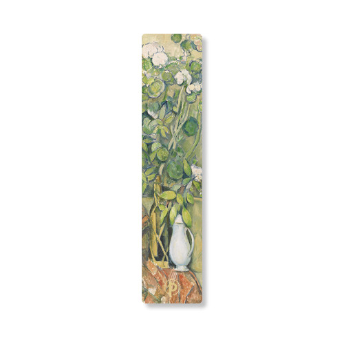 Cezanne's Terracotta Pots and Flowers Bookmark, The Barnes Collection by Paperblanks (Cezanne's Terracotta Pots and Flowers) book cover by 