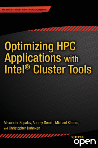 Optimizing HPC Applications with Intel Cluster Tools: Hunting Petaflops book cover by Alexander Supalov, Andrey Semin, Christopher Dahnken, Michael Klemm