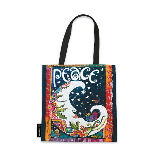 Peace Canvas Bag, Laurel Burch Collection by Paperblanks (Playful Creations) book cover by Paperblanks