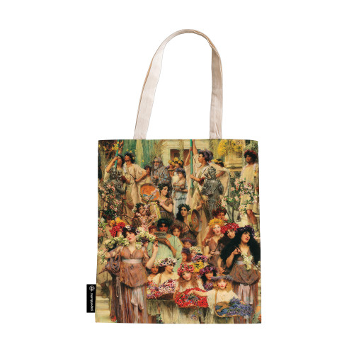 Spring Canvas Bag, The J. Paul Getty Museum Collection by Paperblanks (Lawrence Alma-Tadema) book cover by 