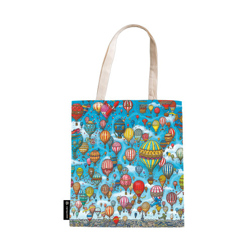 Balloon Festival/Sunset Ride Canvas Bag by Paperblanks (Pierre the Maze Detective) book cover by 