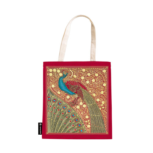 Hafiz's Peacocks Canvas Bag by Paperblanks (Sangorski & Sutcliffe) book cover by 