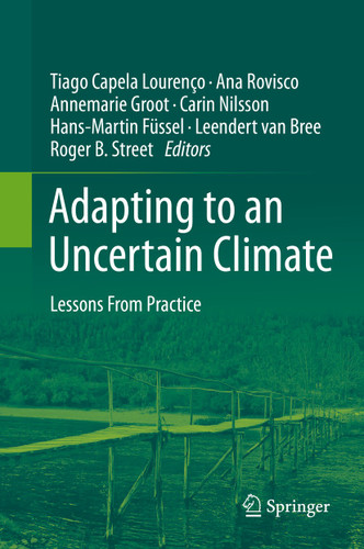 Adapting to an Uncertain Climate: Lessons From Practice book cover by 