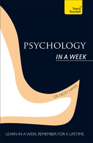 Psychology In A Week book cover by Nicky Hayes