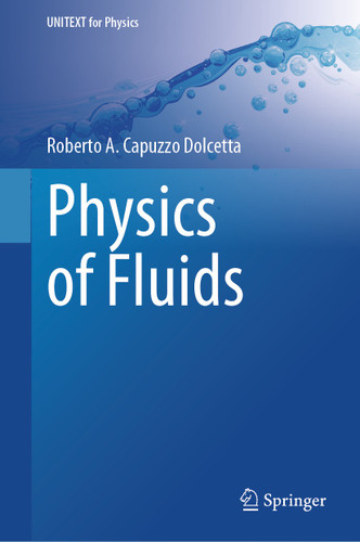 Physics of Fluids (UNITEXT for Physics) book cover by Roberto A. Capuzzo Dolcetta