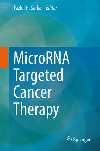MicroRNA Targeted Cancer Therapy book cover by 