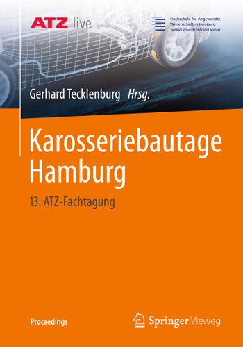 Karosseriebautage Hamburg: 13. ATZ-Fachtagung (Proceedings) book cover by 