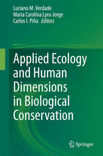 Applied Ecology and Human Dimensions in Biological Conservation book cover by 
