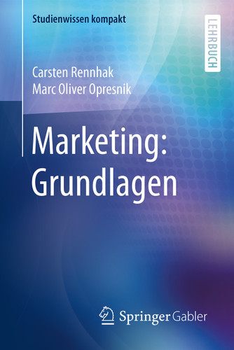 Marketing: Grundlagen (Studienwissen kompakt) book cover by Carsten Rennhak, Marc Oliver Opresnik