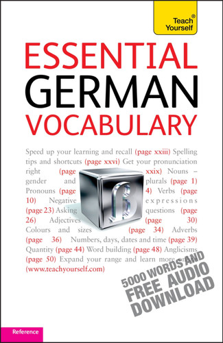 Essential German Vocabulary book cover by Lisa Kahlen