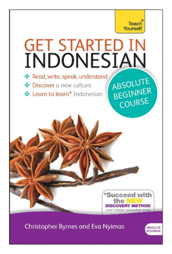 Get Started in Beginner's Indonesian book cover by Christopher Byrnes, Eva Nyimas