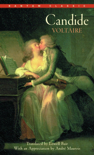 Candide book cover by Voltaire