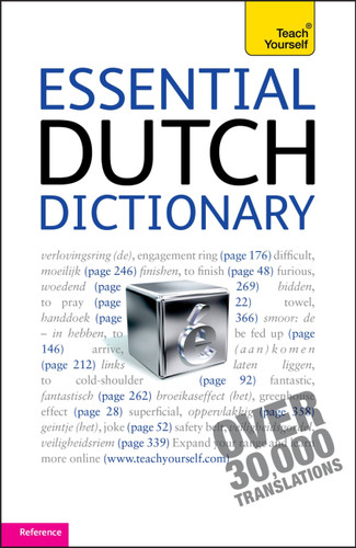 Essential Dutch Dictionary book cover by Gerdi Quist, Dennis Strik