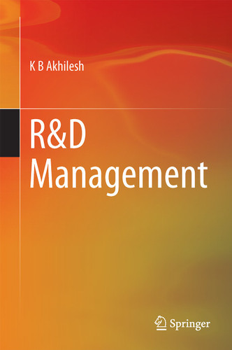 R&D Management book cover by K B Akhilesh