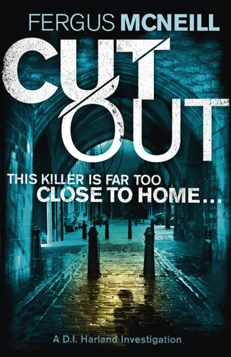 Cut Out (DI Harland) book cover by Fergus McNeill