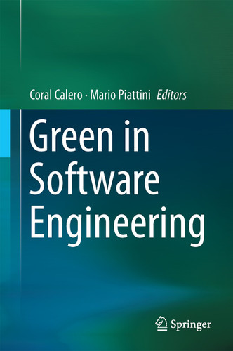 Green in Software Engineering book cover by 