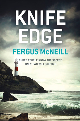 Knife Edge book cover by Fergus McNeill
