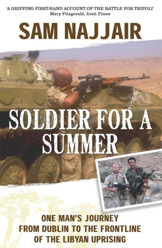 A Soldier for a Summer book cover by Housam Najjair
