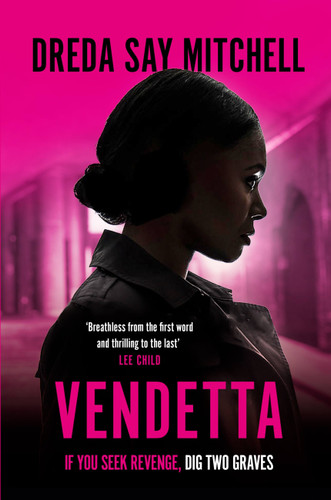 Vendetta book cover by Dreda Say Mitchell
