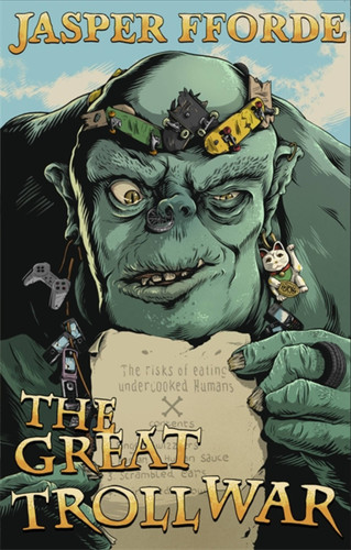 The Great Troll War (The Last Dragonslayer Chronicles) book cover by Jasper Fforde