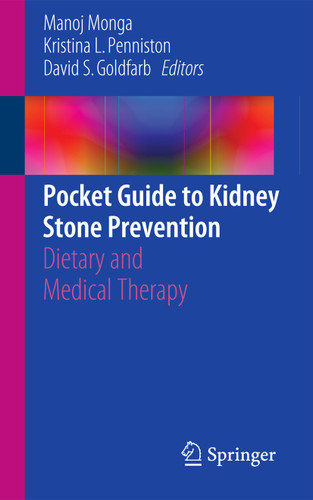 Pocket Guide to Kidney Stone Prevention: Dietary and Medical Therapy book cover by 