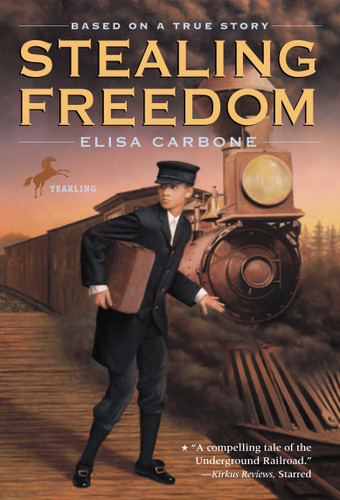 Stealing Freedom book cover by Elisa Carbone