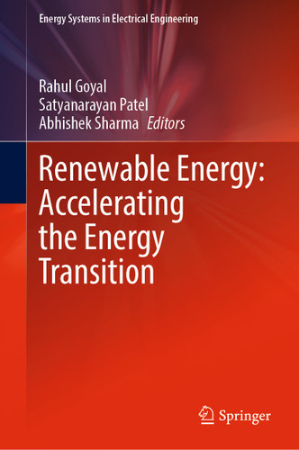 Renewable Energy: Accelerating the Energy Transition (Energy Systems in Electrical Engineering) book cover by 