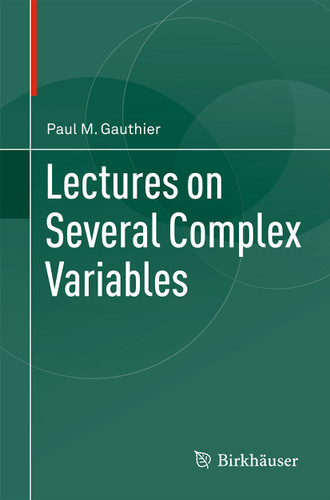 Lectures on Several Complex Variables book cover by Paul M. Gauthier