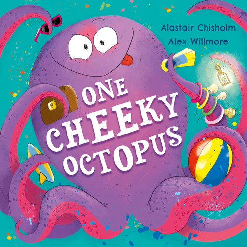 One Cheeky Octopus book cover by Alastair Chisholm