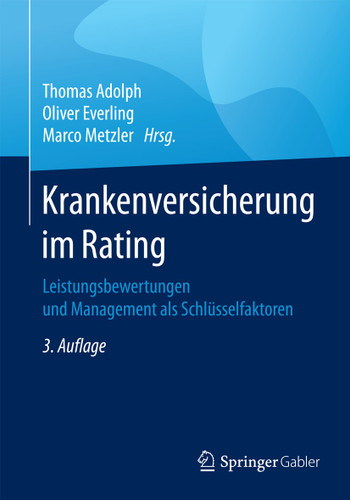 Krankenversicherung im Rating: Leistungsbewertungen und Management als Schlüsselfaktoren book cover by 