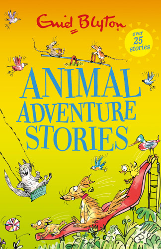 Animal Adventure Stories book cover by Enid Blyton