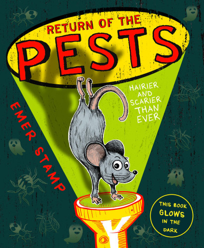 PESTS: RETURN OF THE PESTS: Book 2 book cover by Emer Stamp