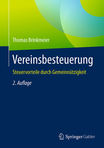 Vereinsbesteuerung: Steuervorteile durch Gemeinnützigkeit book cover by Thomas Brinkmeier