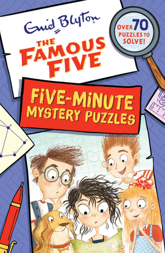 The Famous Five Mystery Puzzle Book book cover by Enid Blyton
