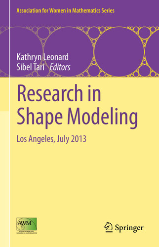 Research in Shape Modeling: Los Angeles, July 2013 (Association for Women in Mathematics Series #1) book cover by 