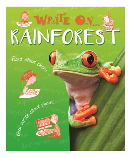 Write On: Rainforests (Write On) book cover by Clare Hibbert