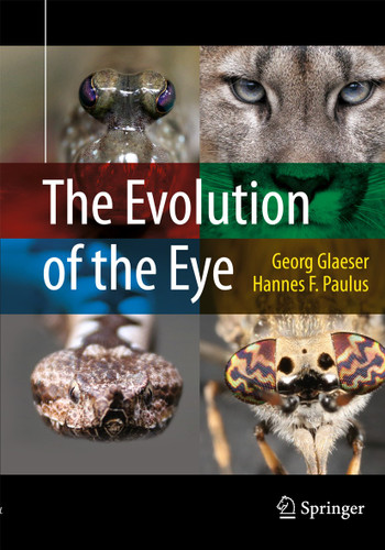 The Evolution of the Eye book cover by Georg Glaeser, Hannes F. Paulus
