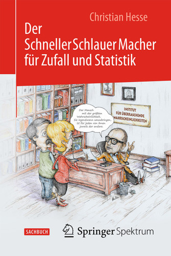Der SchnellerSchlauerMacher für Zufall und Statistik book cover by Christian H. Hesse
