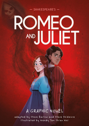 Classics in Graphics: Shakespeare's Romeo and Juliet: A Graphic Novel book cover by Steve Barlow, Steve Skidmore, Wendy Tan Shiau Weis
