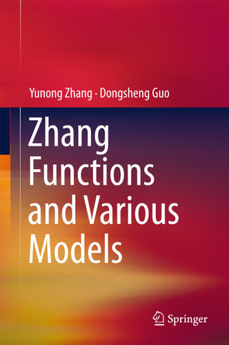 Zhang Functions and Various Models book cover by Yunong Zhang, Dongsheng Guo