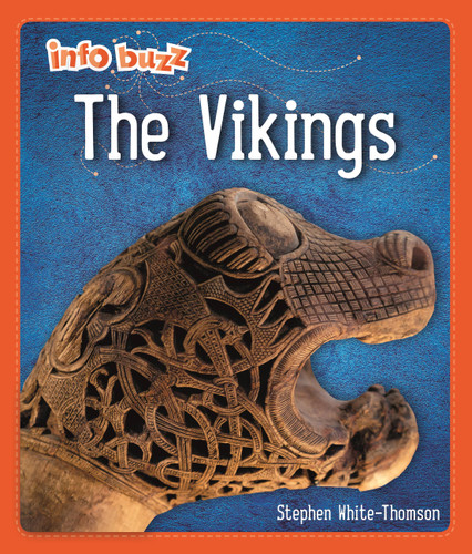 Info Buzz: Early Britons: Vikings (Info Buzz: Early Britons) book cover by Stephen White-Thomson