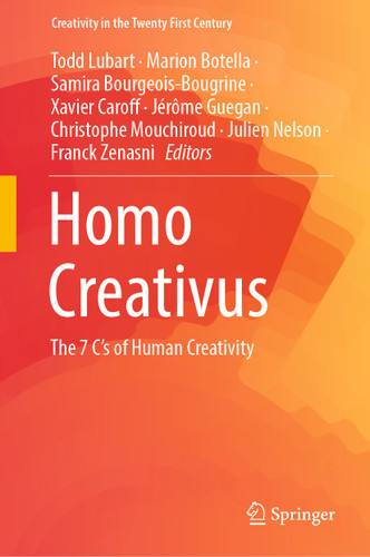 Homo Creativus: The 7 C’s of Human Creativity (Creativity in the Twenty First Century) book cover by 