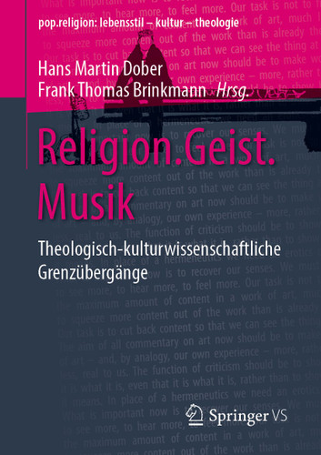 Religion.Geist.Musik: Theologisch-kulturwissenschaftliche Grenzübergänge (pop.religion: lebensstil – kultur – theologie) book cover by 