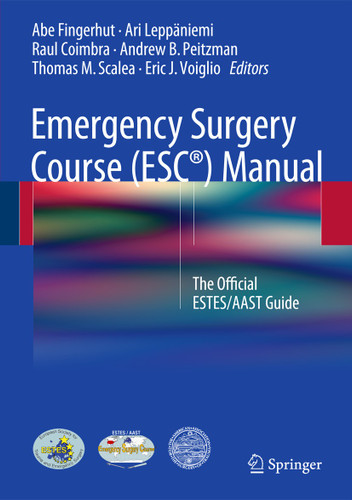 Emergency Surgery Course (ESC®) Manual: The Official ESTES/AAST Guide book cover by 
