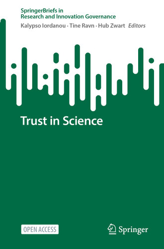 Trust in Science (SpringerBriefs in Research and Innovation Governance) book cover by 