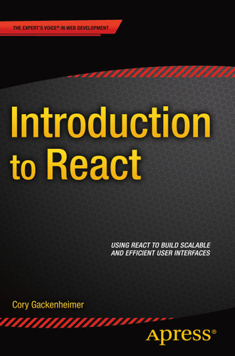 Introduction to React book cover by Cory Gackenheimer