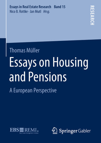 Essays on Housing and Pensions: A European Perspective (Essays in Real Estate Research #15) book cover by Thomas Müller